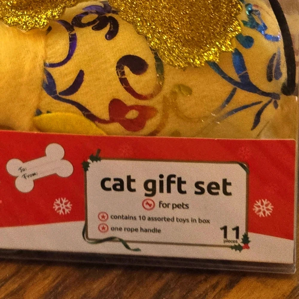 👀50% OFF - NWT‼️ Pet Shoppe brand 11-piece Boxed Cat Toy Set